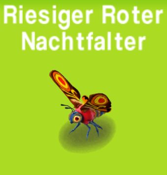 Riesiger Roter Nachtfalter